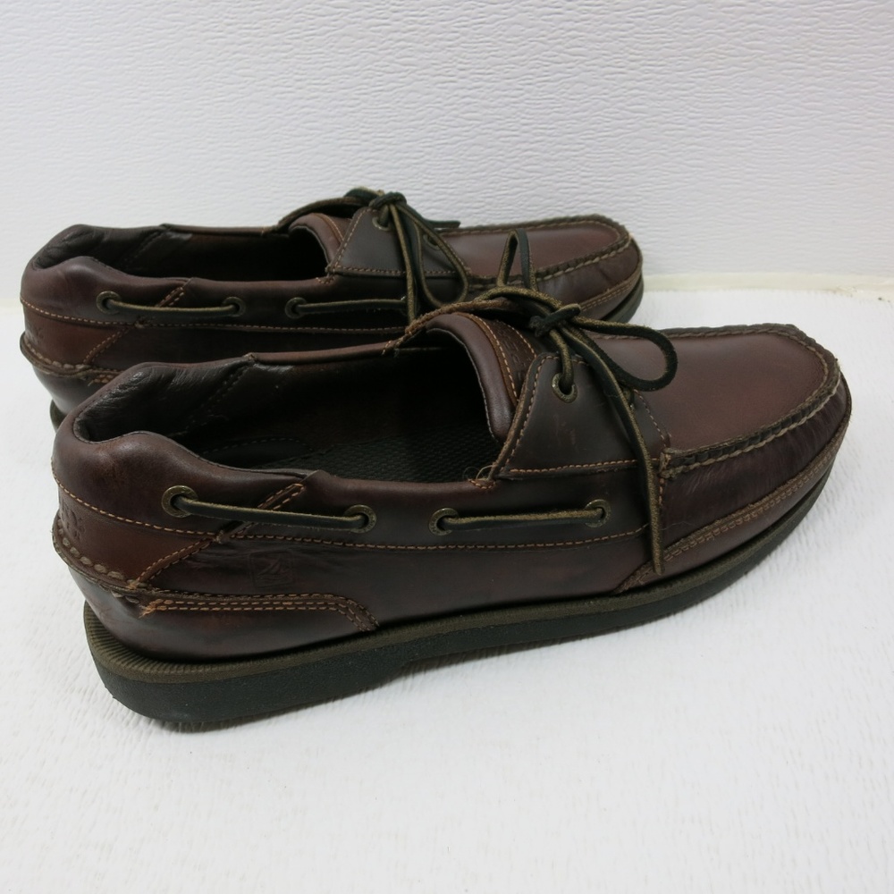 Sperry Oil Tanned Leather Casual Deck Boat Shoe 12 - Picture 4 of 6